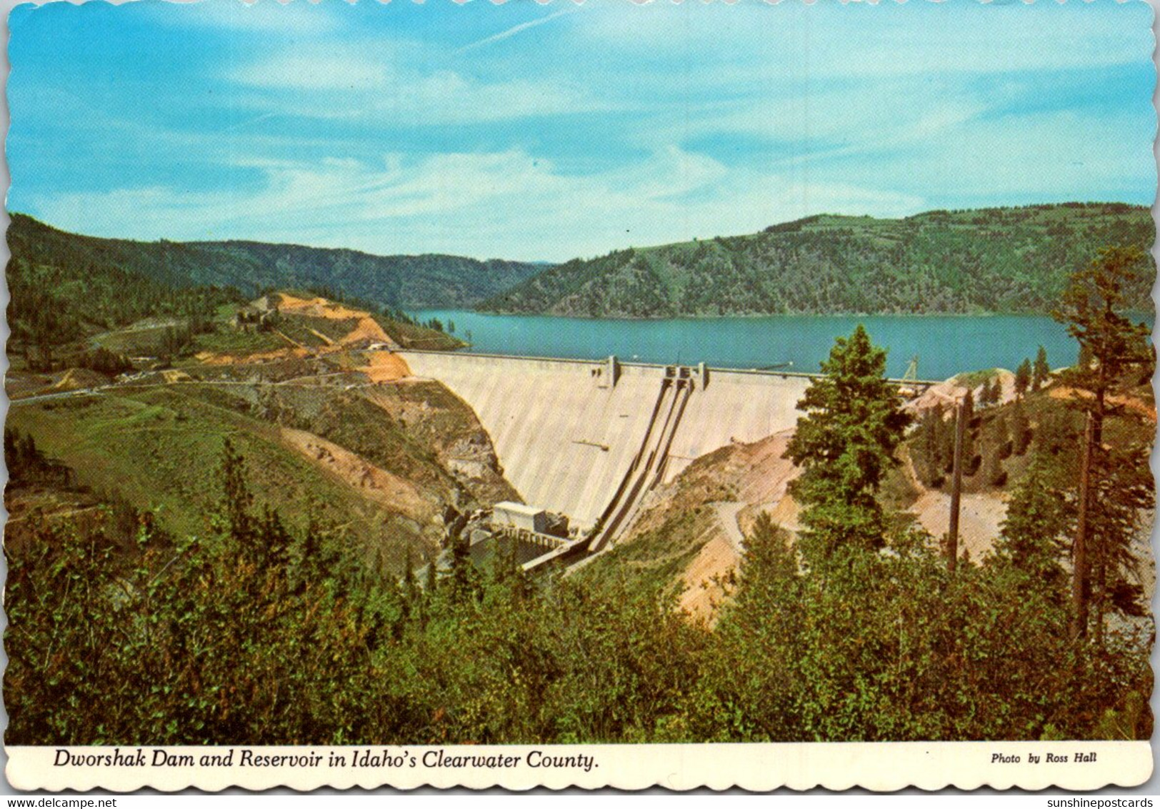 Idaho Clearwater County Dworshak Dam And Reservoir - Andere & Zonder Classificatie
