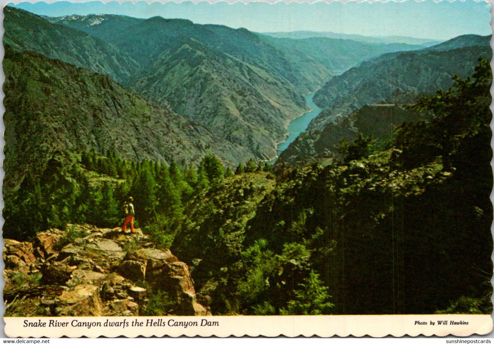 Idaho Snake River Canyon Hells Canyon Dam - Autres & Non Classés