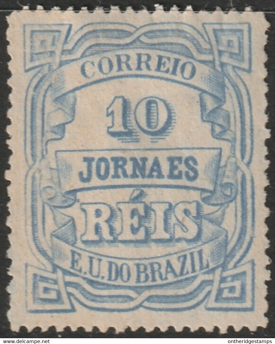 Brazil 1890 Sc P19 Bresil Yt Journaux 19 Newspaper MH* - Nuovi