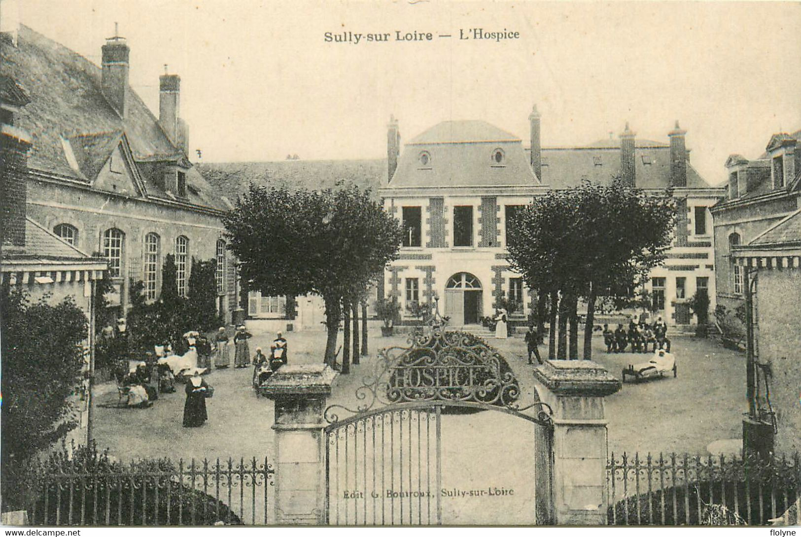 Sully Sur Loire - L'hospice - Hôpital - La Cour - Sully Sur Loire