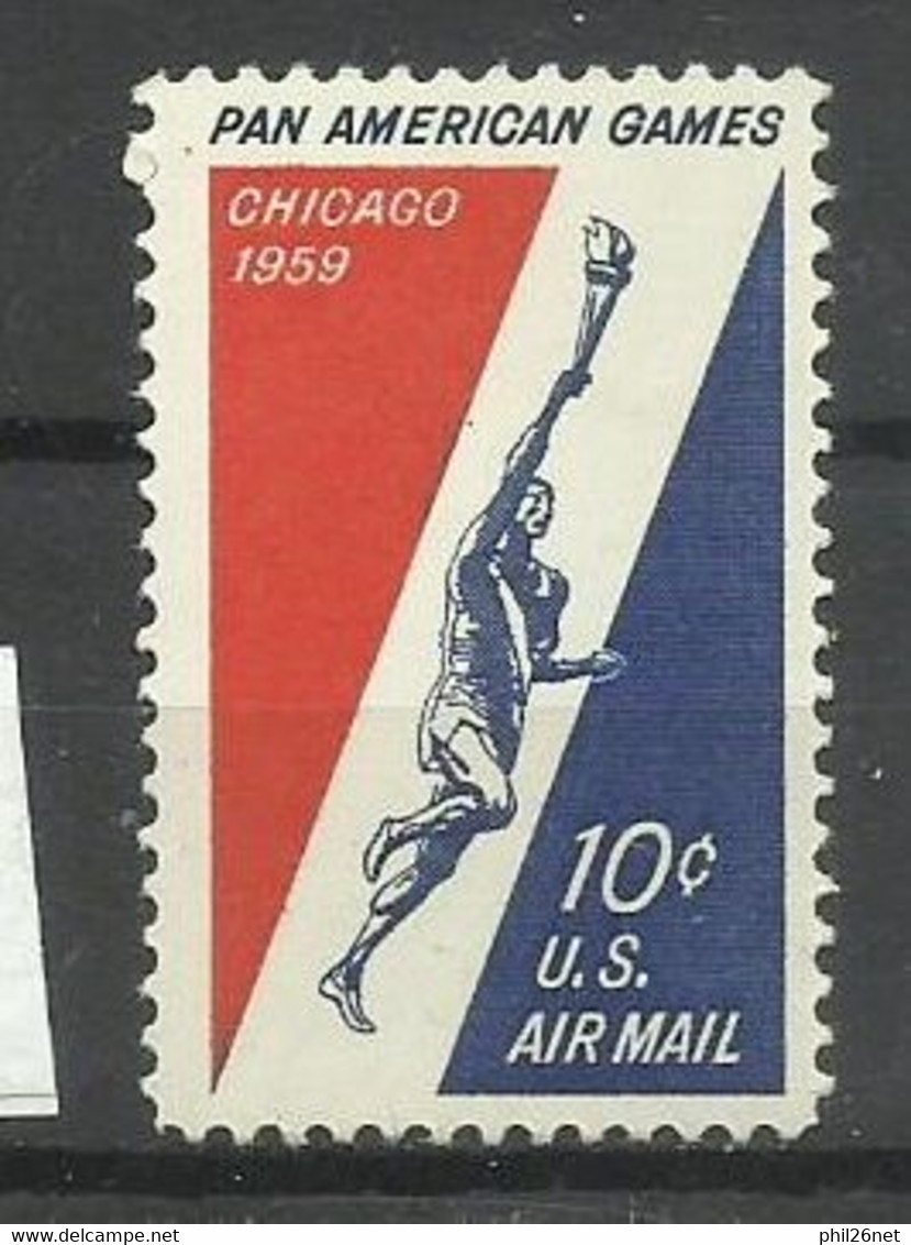 USA      Poste Aérienne N°   54  Neuf  *   *       B/TB         Voir Scans  Soldé ! ! ! - Unused Stamps