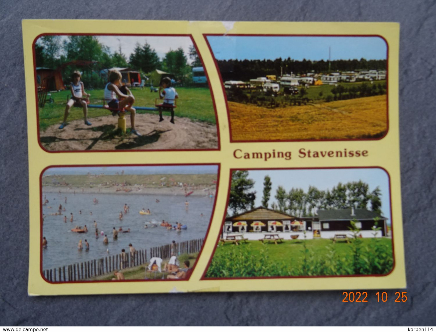 CAMPING EN JACHTVERHUUR  "  STAVENISSE  " - Stavenisse