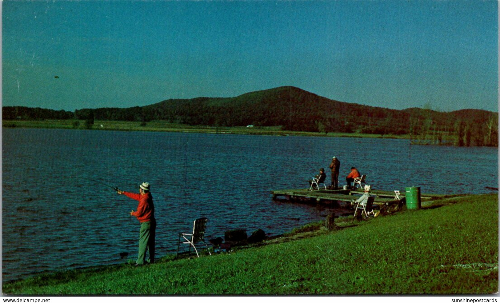 Pennsylvania Harrisburg Pennsylvania Game Commission Fishing Scene - Harrisburg