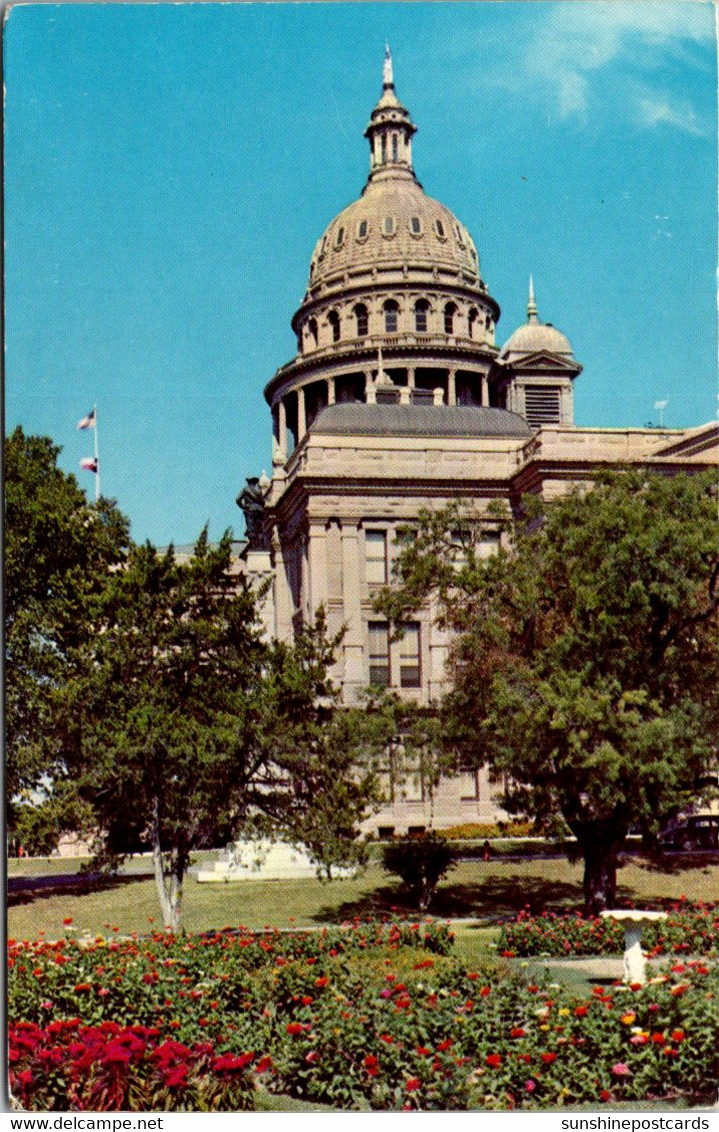 Texas Austin State Capitol Building East Entrance And Great Dome - Austin