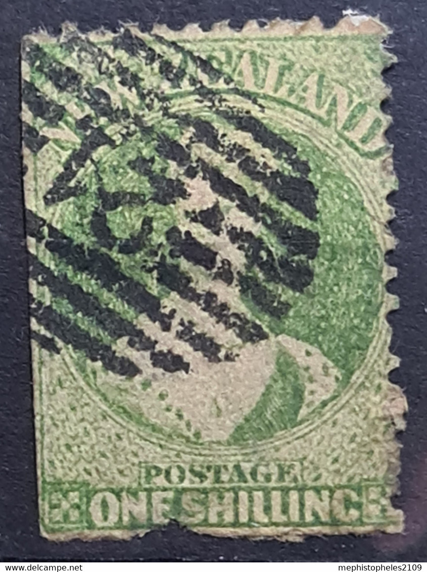 NEW ZEALAND 1863 - Canceled - Sc# 20 - Used Stamps