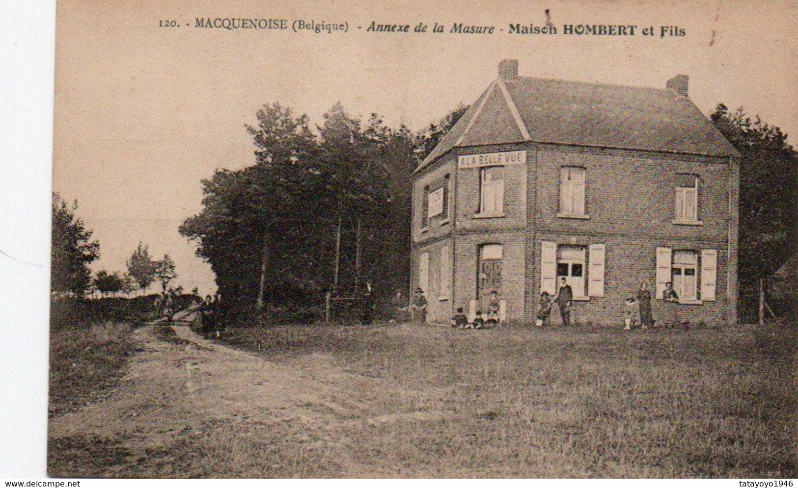 Macquenoise (Belgique)annexe De La Masure Maison Hombert Et Fils N'a Pas Circulé - Momignies