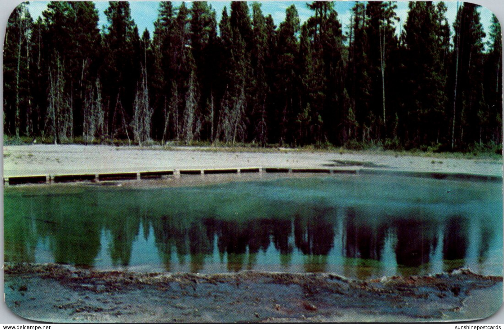 Yellowstone National Park Emerald Pool - USA Nationale Parken