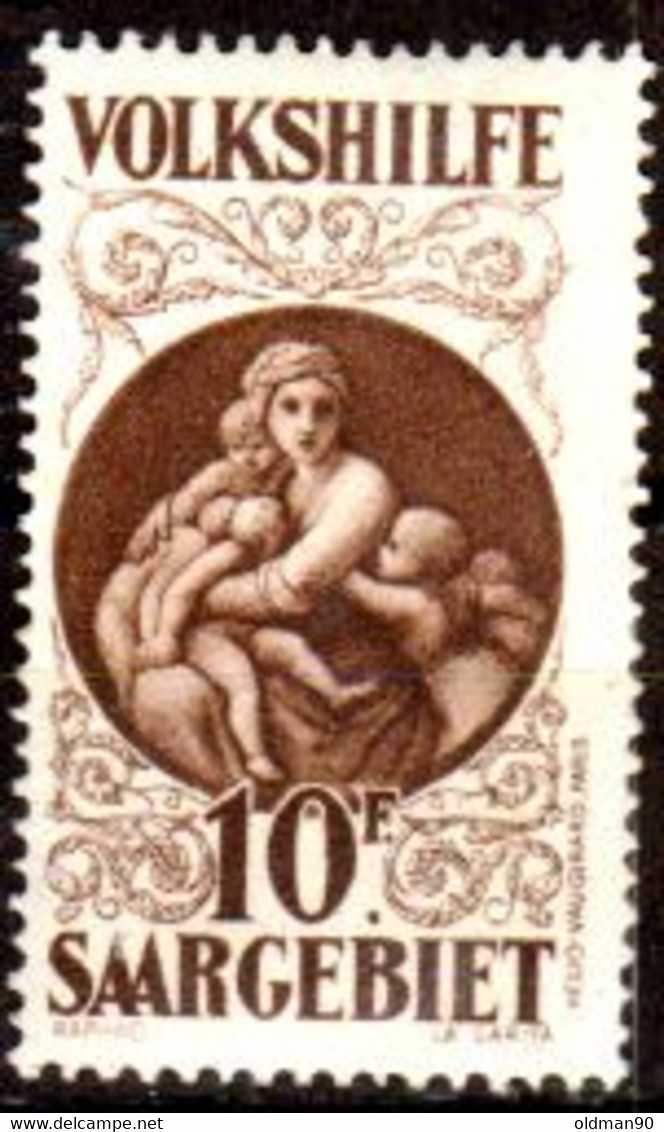 Sarre-119- Original Values Issued In 1928.(+) Hinged - Quality In Your Opinion. - Altri & Non Classificati