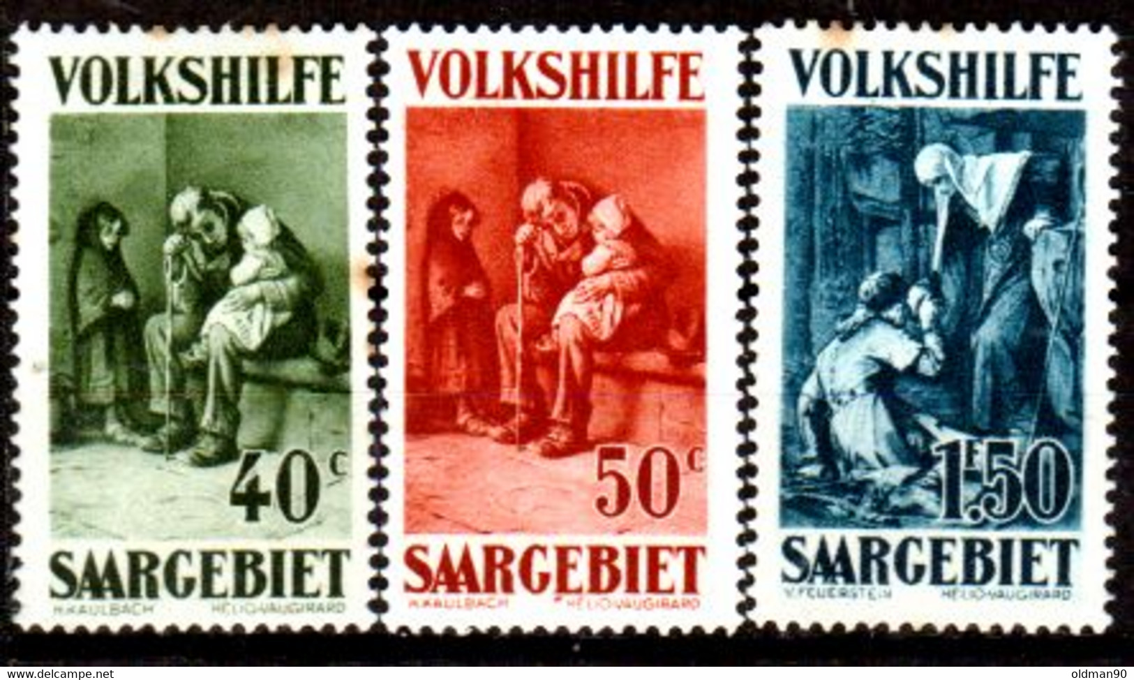 Sarre-120- Original Values Issued In 1929.(+) Hinged - Quality In Your Opinion. - Other & Unclassified