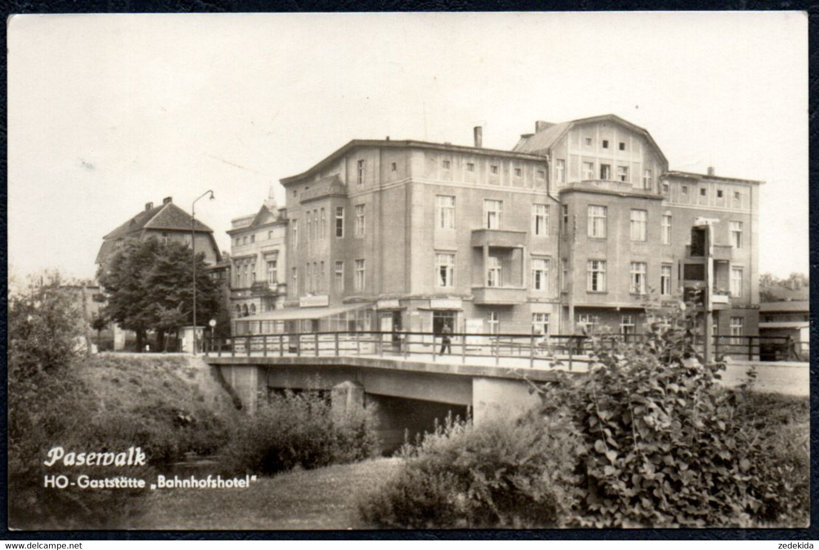 G0310 - Pasewalk - HO Gaststätte Bahnhofshotel - Sander - Pasewalk