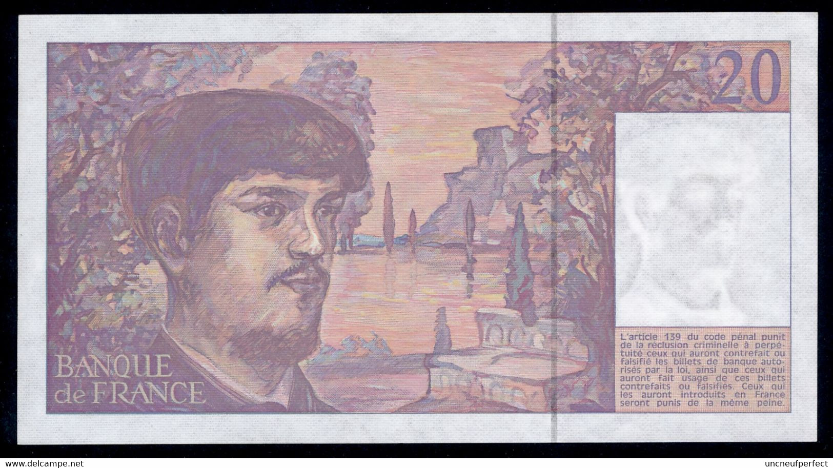 20 Francs Debussy 1990 NEUF UNC G.028 - 20 F 1980-1997 ''Debussy''