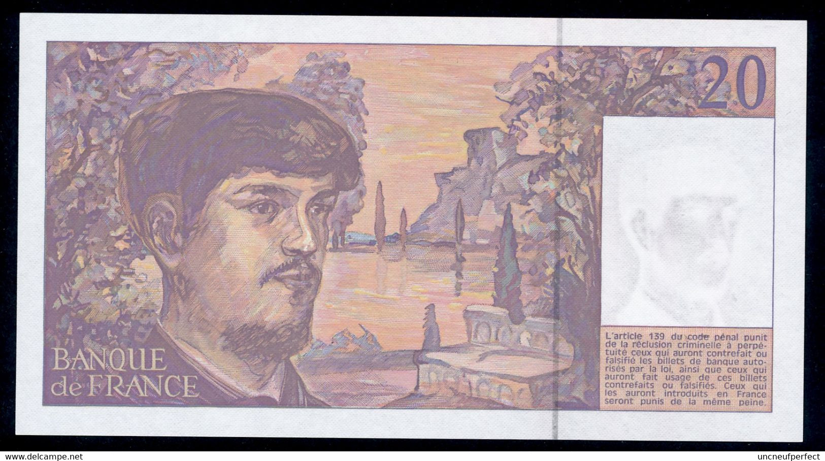 20 Francs Debussy 1993 NEUF UNC O.039 - 20 F 1980-1997 ''Debussy''