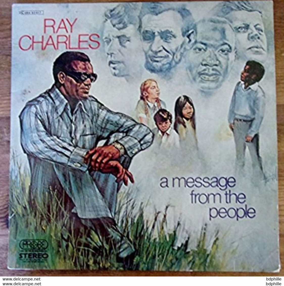 Ray Charles, A Message From The People:  LP 33 2C06493417 - Soul - R&B