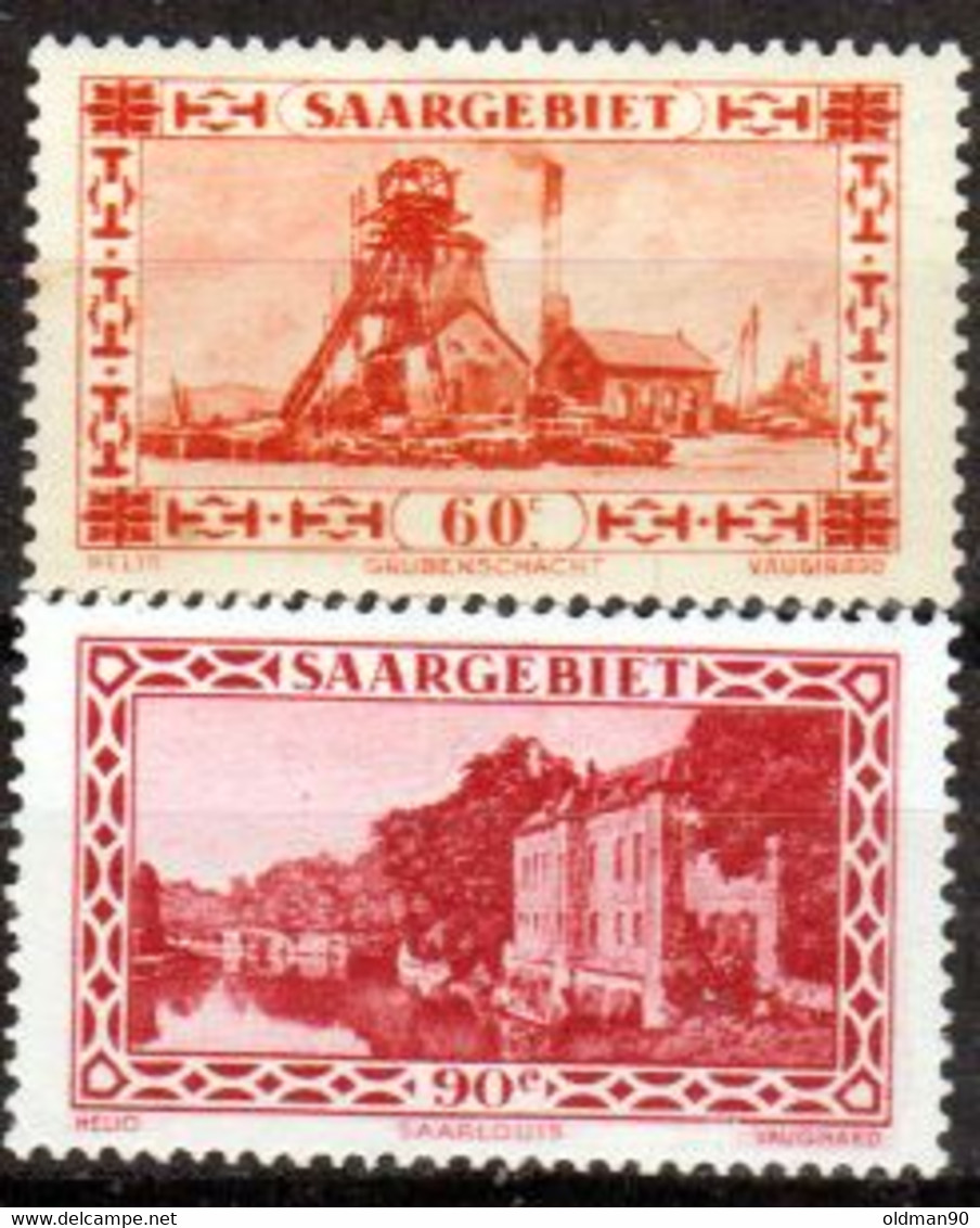 Sarre-125- Original Values Issued In 1930-32 (+) Hinged - Quality In Your Opinion. - Other & Unclassified