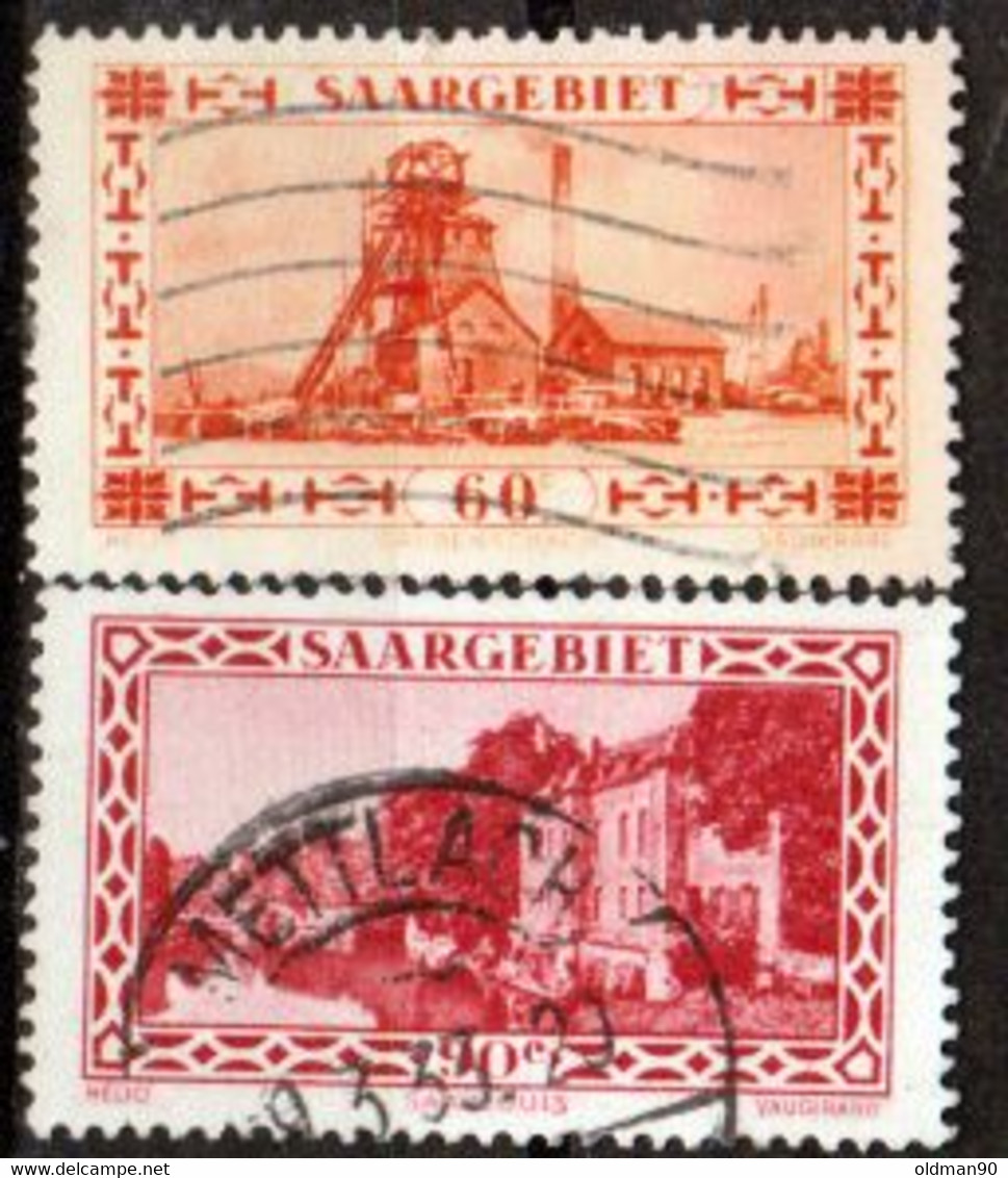 Sarre-129- Original Values Issued In 1930-32 (o) Used - Quality In Your Opinion. - Other & Unclassified