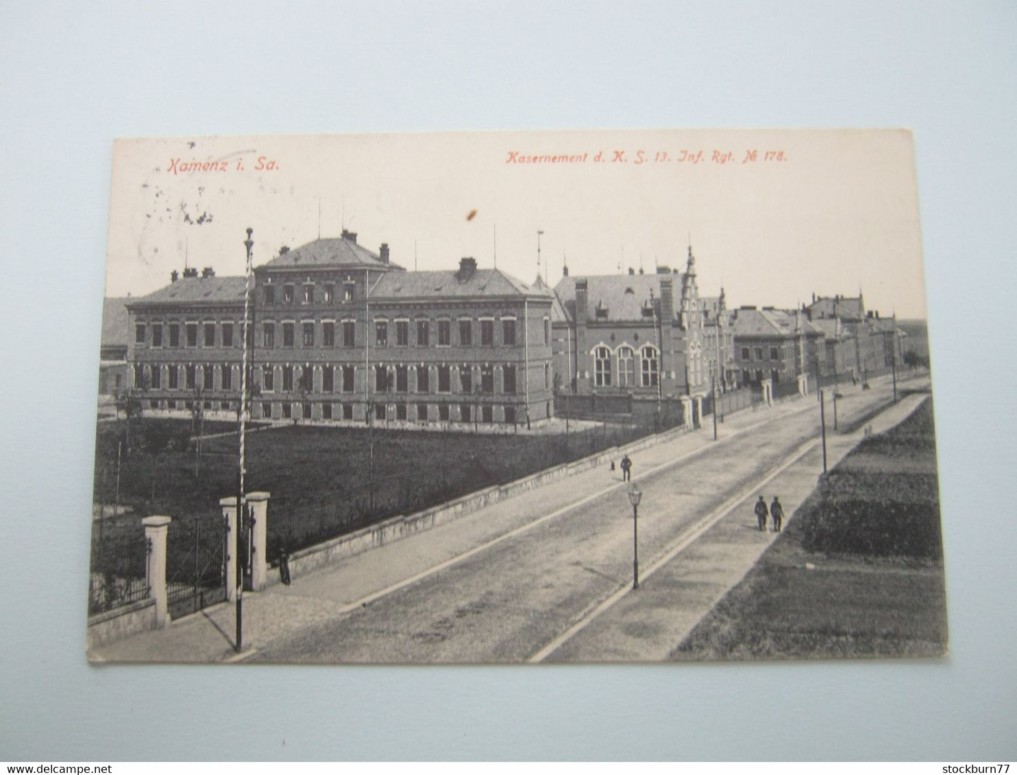 KAMENZ , Kaserne ,  Schöne Karte  Um 1914 - Kamenz