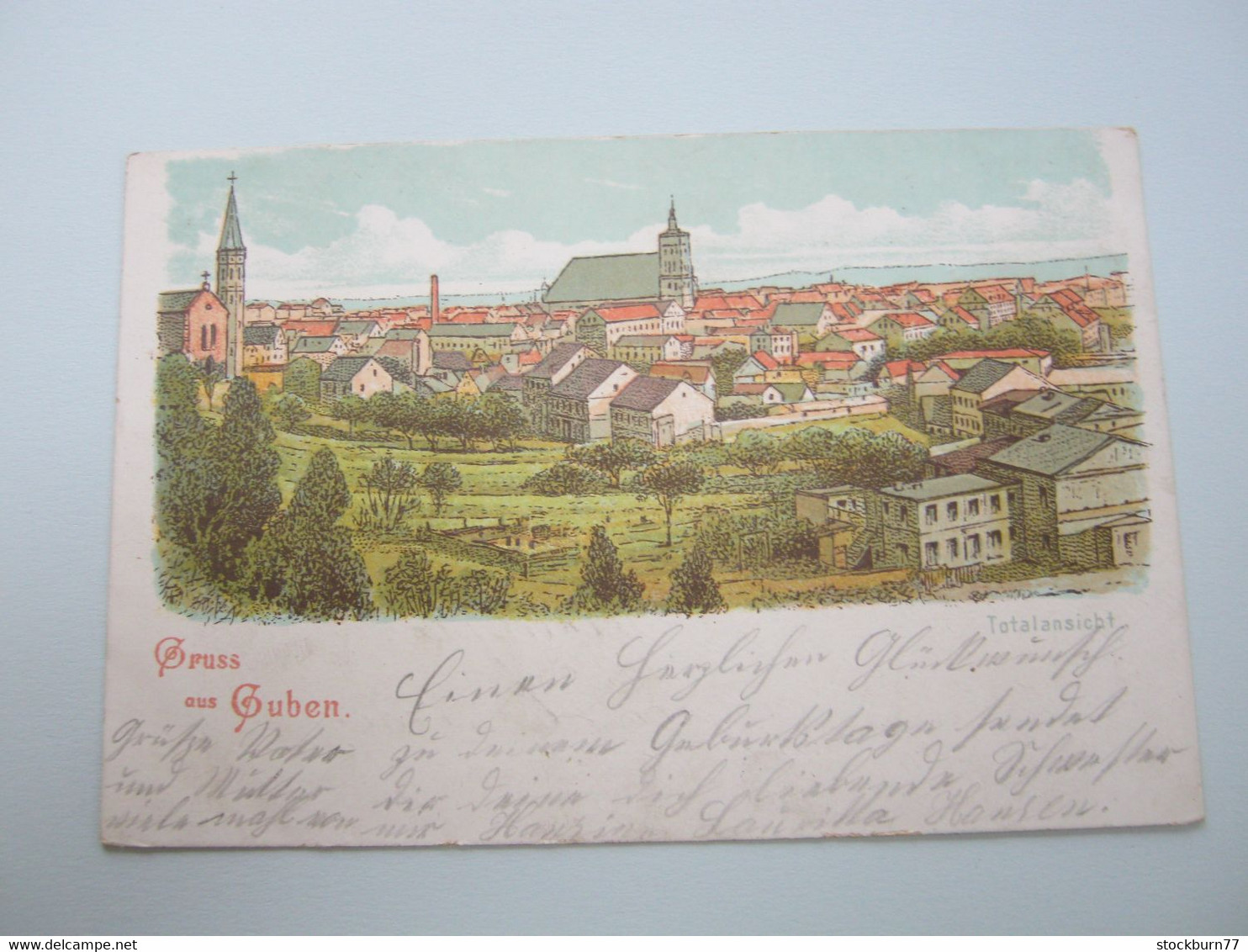 GUBEN  ,  Schöne Karte  Um 1905 - Guben