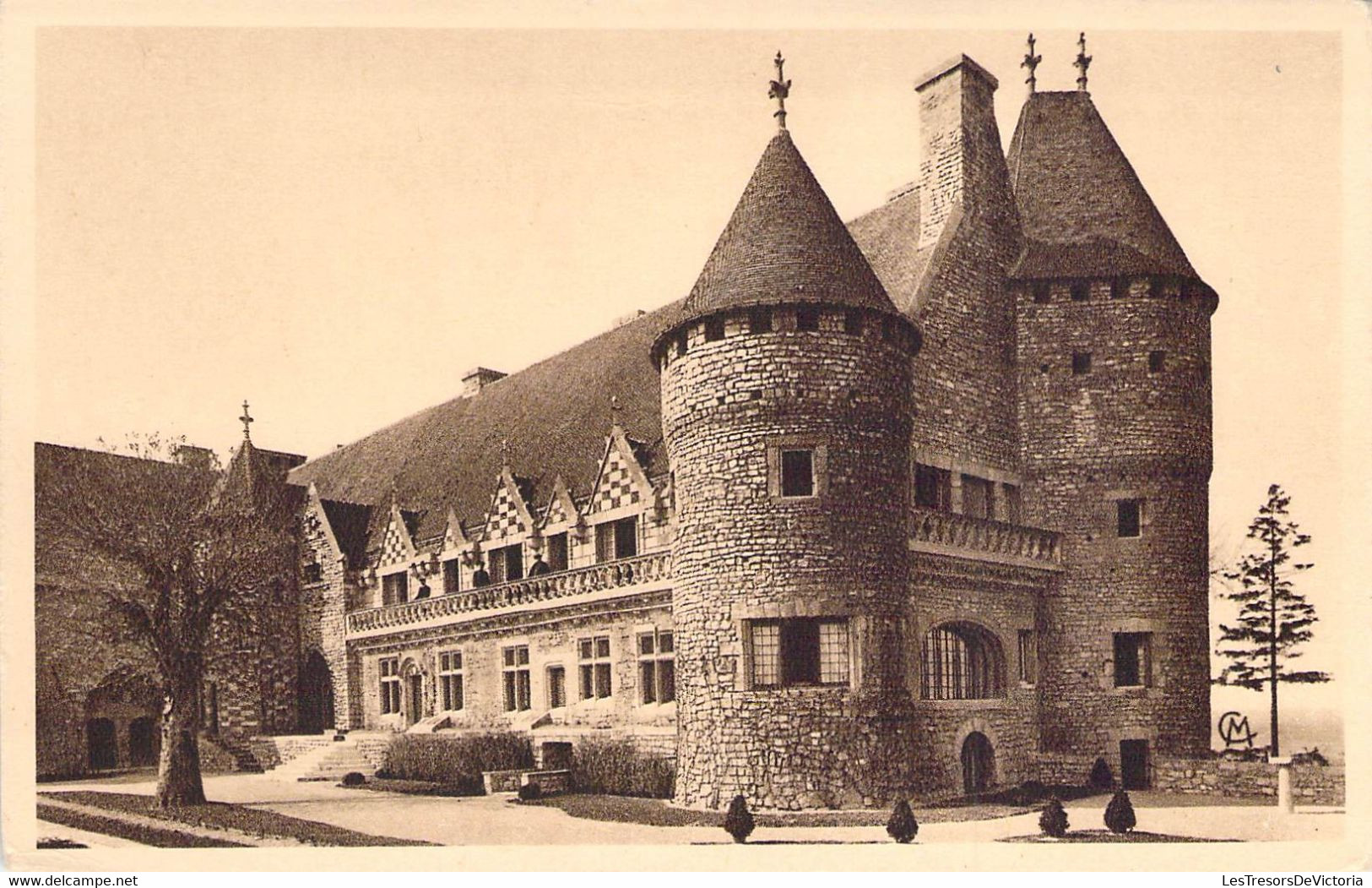 CPA - 55 - HATTONCHATEL - Le Château - Propriété Du Syndicat Ecclésiastique De Verdun - Edition Verdun MC - Autres & Non Classés