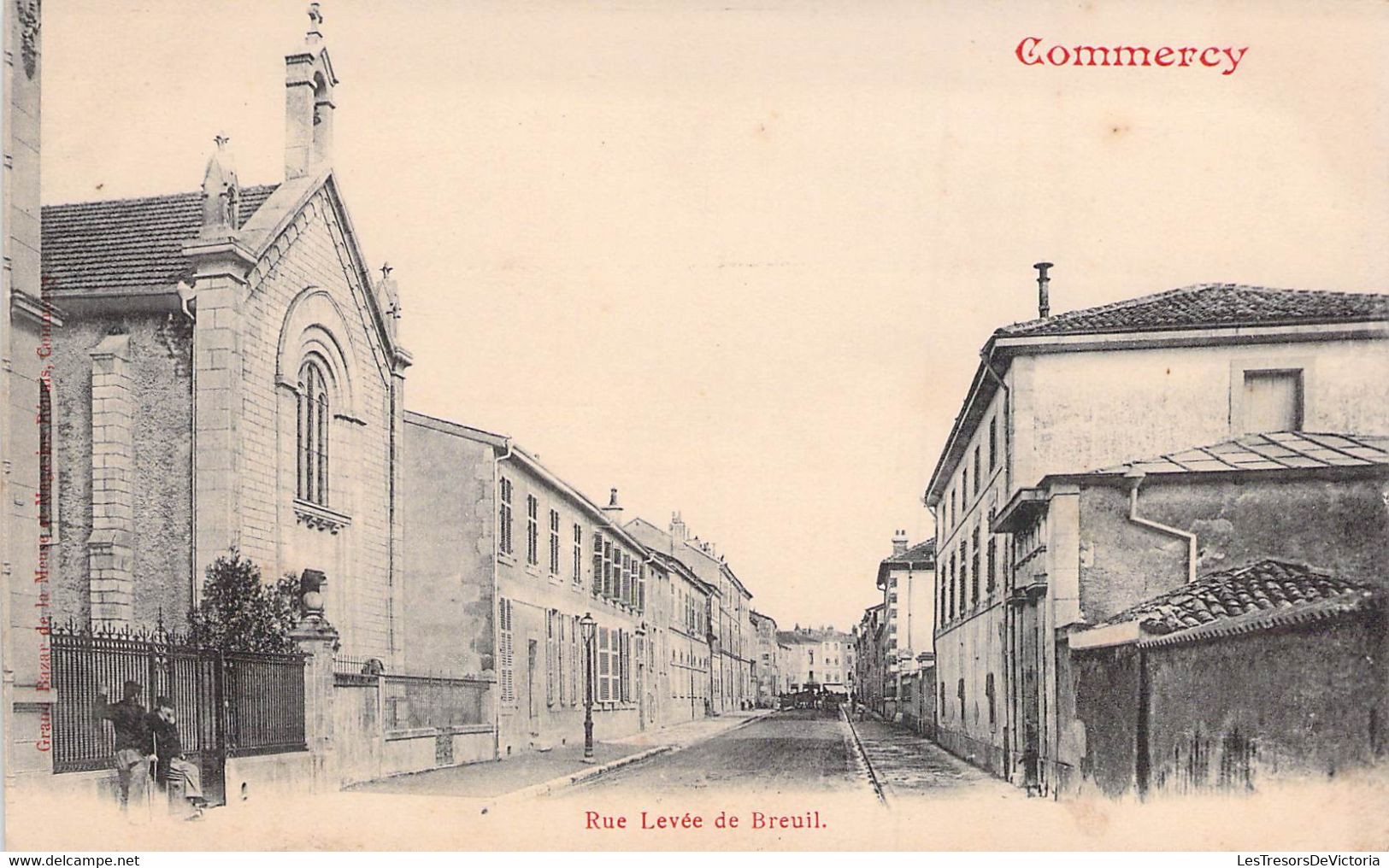 CPA - 55 - Commercy - Rue Levée Du Breuil - Animation - Commercy