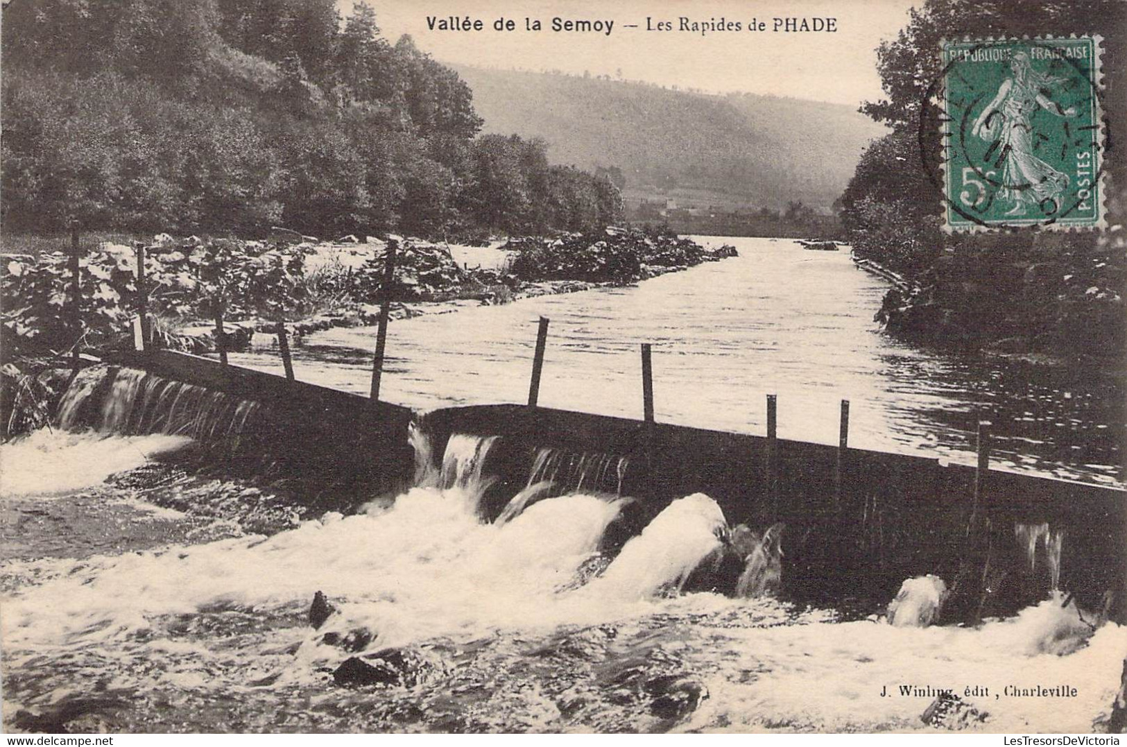 CPA - 55 - Vallée De La Semoy - Les Rapides De PHADE - Carte Postale Ancienne - Autres & Non Classés