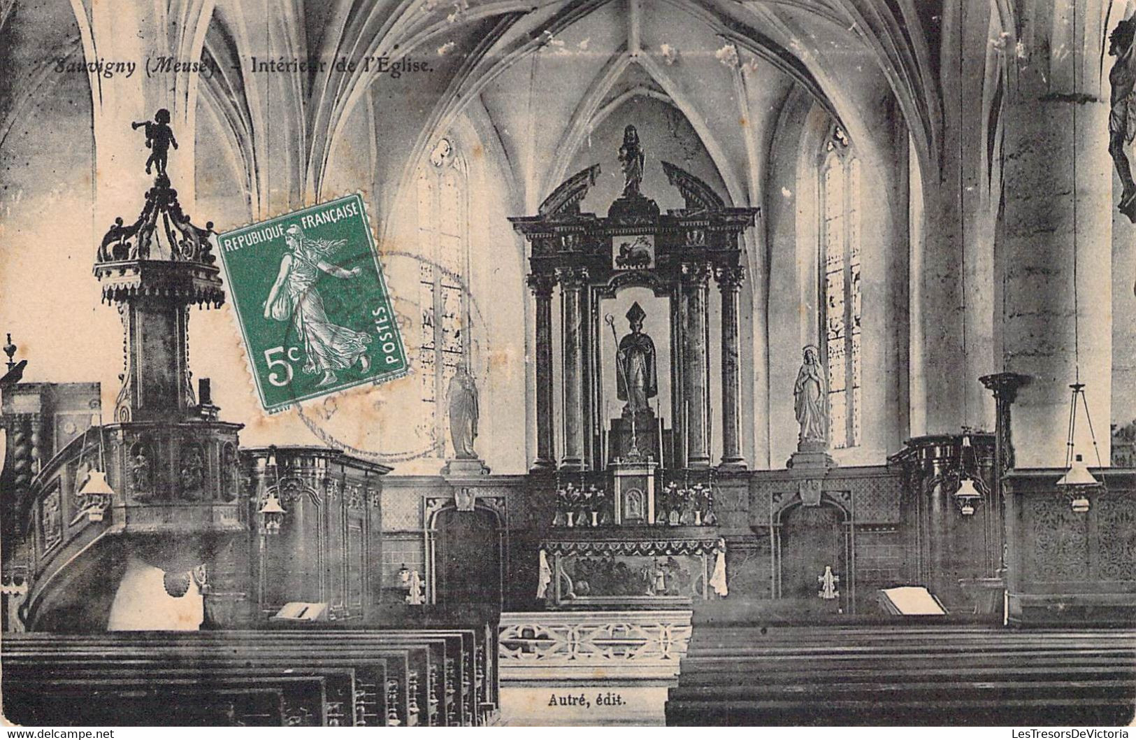 CPA - 55 - MANTIGNY - Intérieur De L'Eglise - Otros & Sin Clasificación