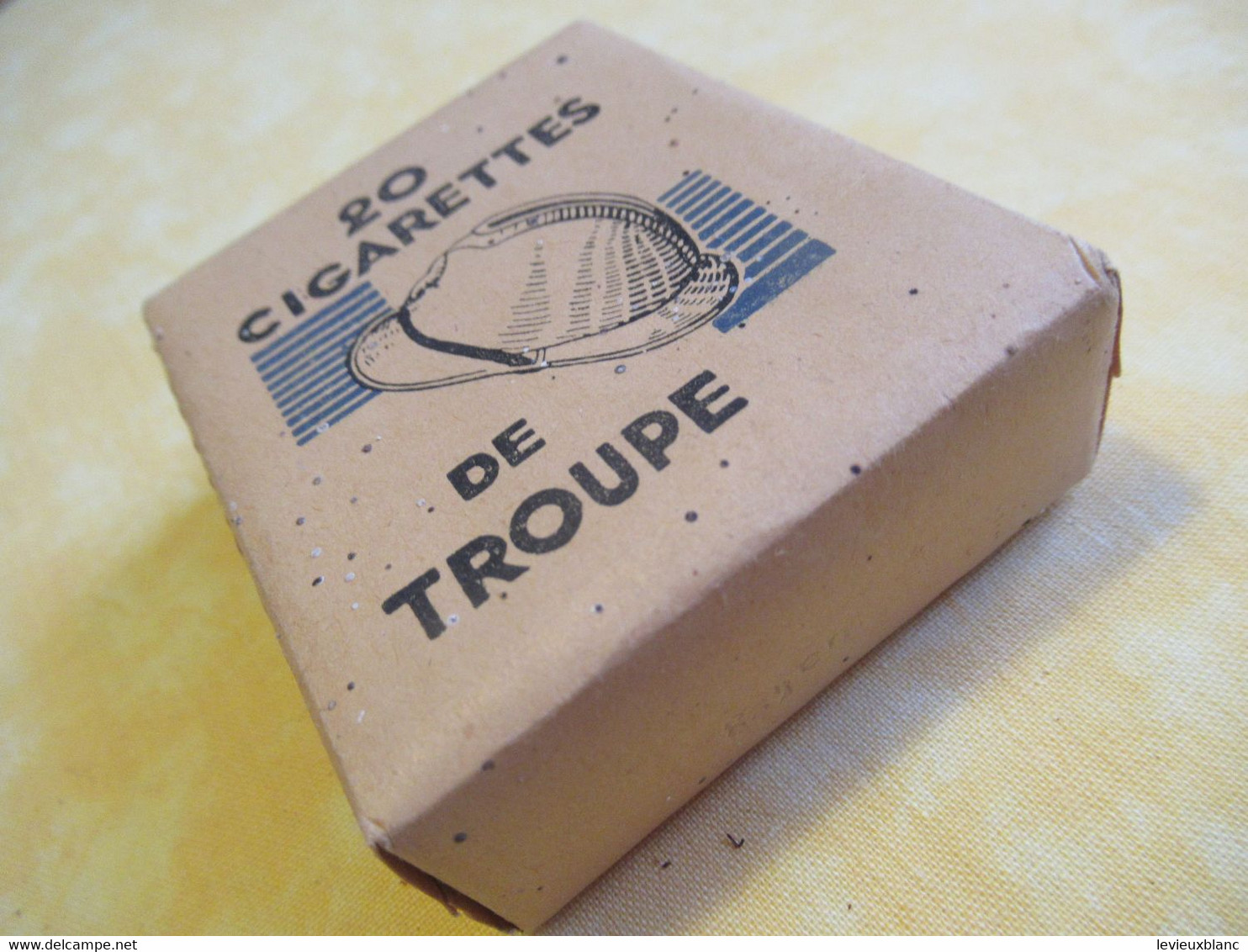 20 Cigarettes De TROUPE/ Paquet Ancien Intact/Régie Française Des Tabacs/Manufactures De Tabac/1940       CIG71 - Sonstige & Ohne Zuordnung