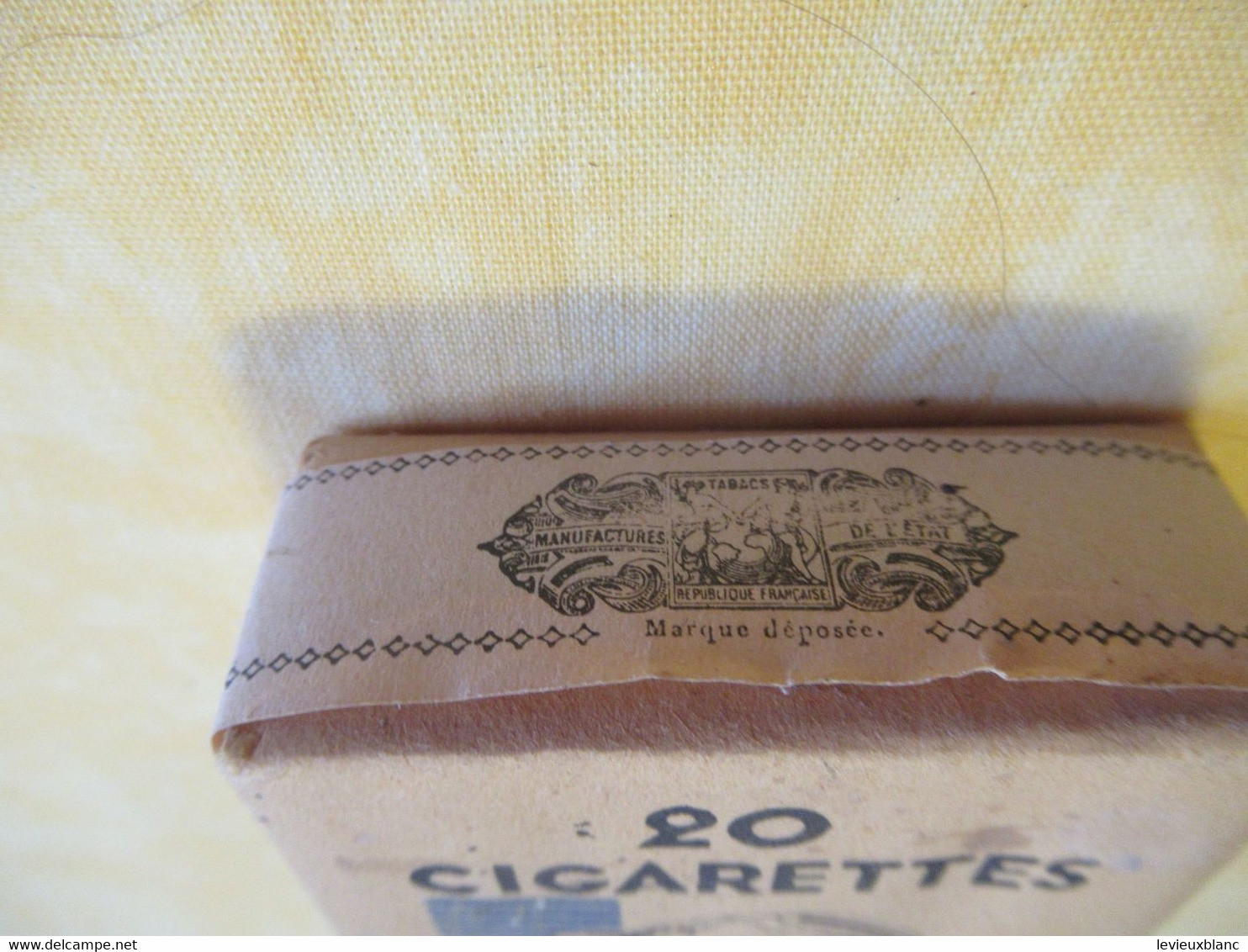 20 Cigarettes De TROUPE/ Paquet Ancien Intact/Régie Française Des Tabacs/Manufactures De Tabac/1940       CIG72 - Other & Unclassified