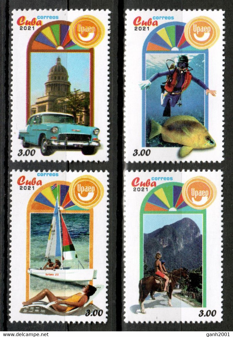 Cuba 2021 / UPAEP Tourism MNH Turismo Tourismus / Cu19606  C6-20 - Unused Stamps