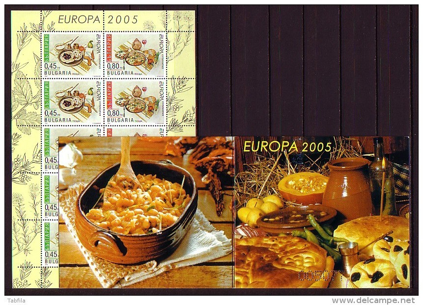 BULGARIA - 2005 - Comp** Yv 30 Tim. + 9 Bl  + PF - EU +  Carnet - Komplette Jahrgänge