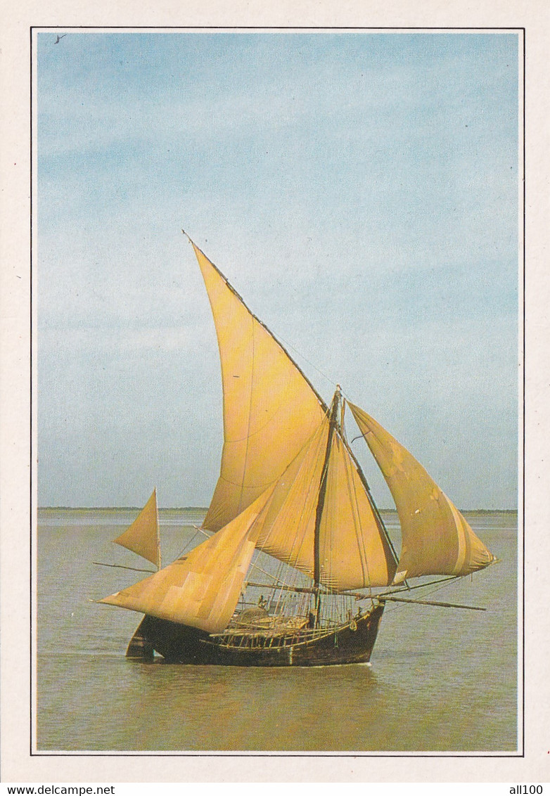 A20346 - SAILING BOAT ON THE DELTA OF THE GANGES BATEAU A VOILES SUR LE DELTA DU GANGE BANGLADESH - Bangladesch