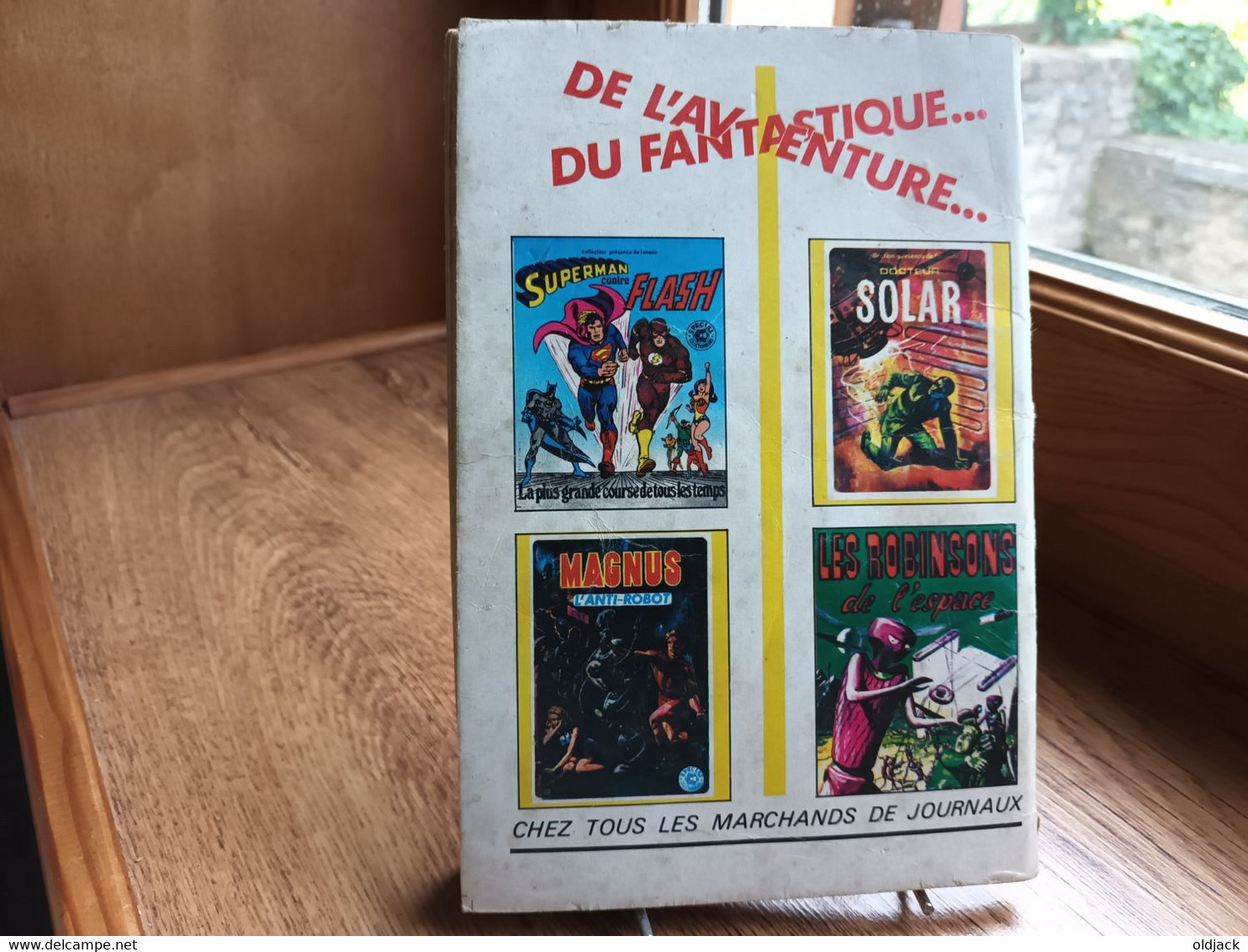 Superman Poche N°25  " Les Abracadabras De Mxyzptlk "  1979  Sagedition.(R11) - Superman