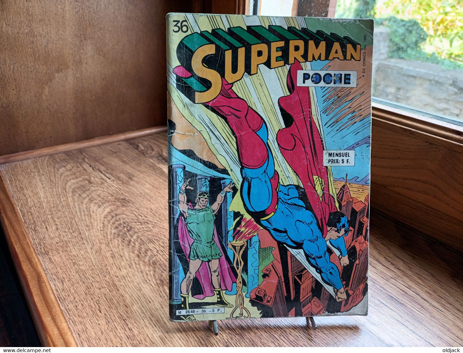 Superman Poche N°36  " Les Derniers Jours De Métropolis "  1980  Sagedition.(R11) - Superman