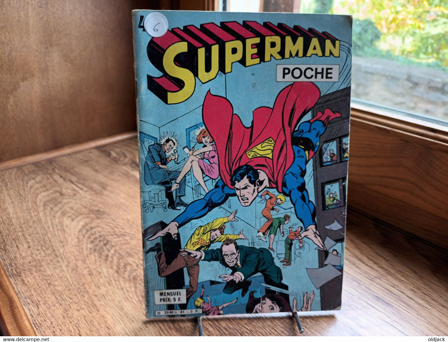 Superman Poche N°41   " La Boite Noire "  1981  Sagedition.(R11) - Superman