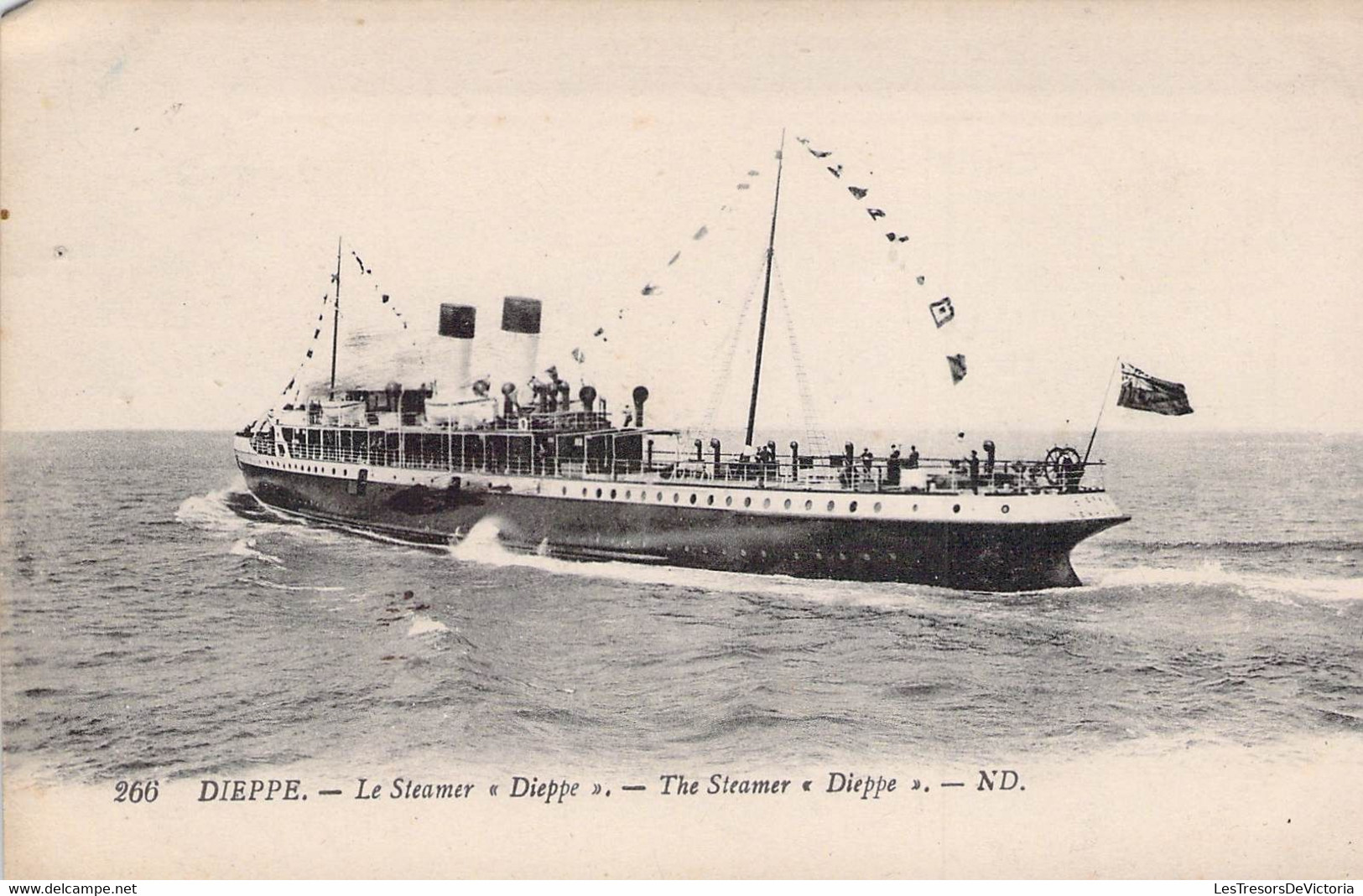 CPA - 76 - DIEPPE - Le Steamer DIEPPE - ND - Other & Unclassified