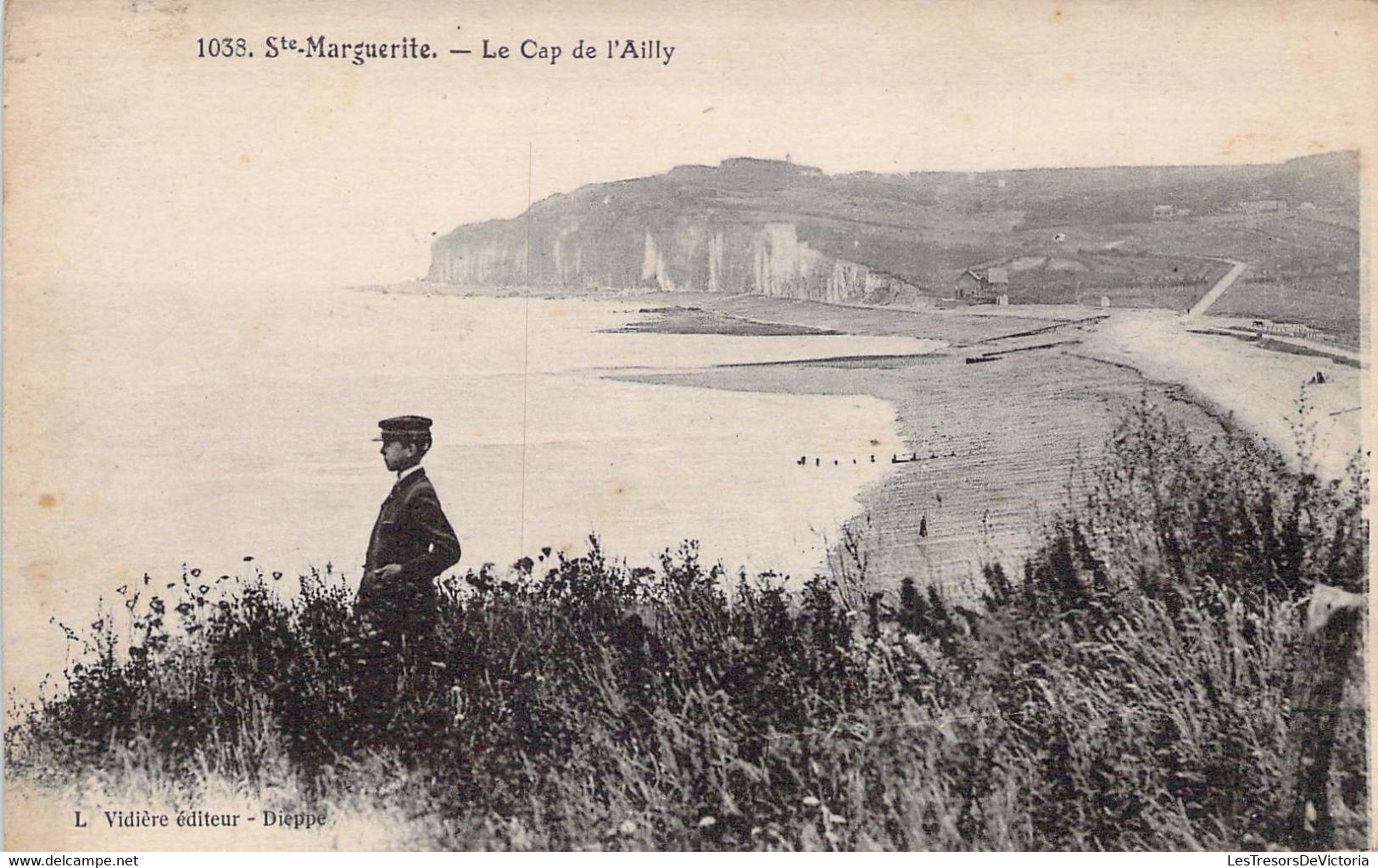 CPA - 76 - Ste Marguerite - Le Cap De L'Ailly - Enfant Plage - L Vidière - Autres & Non Classés