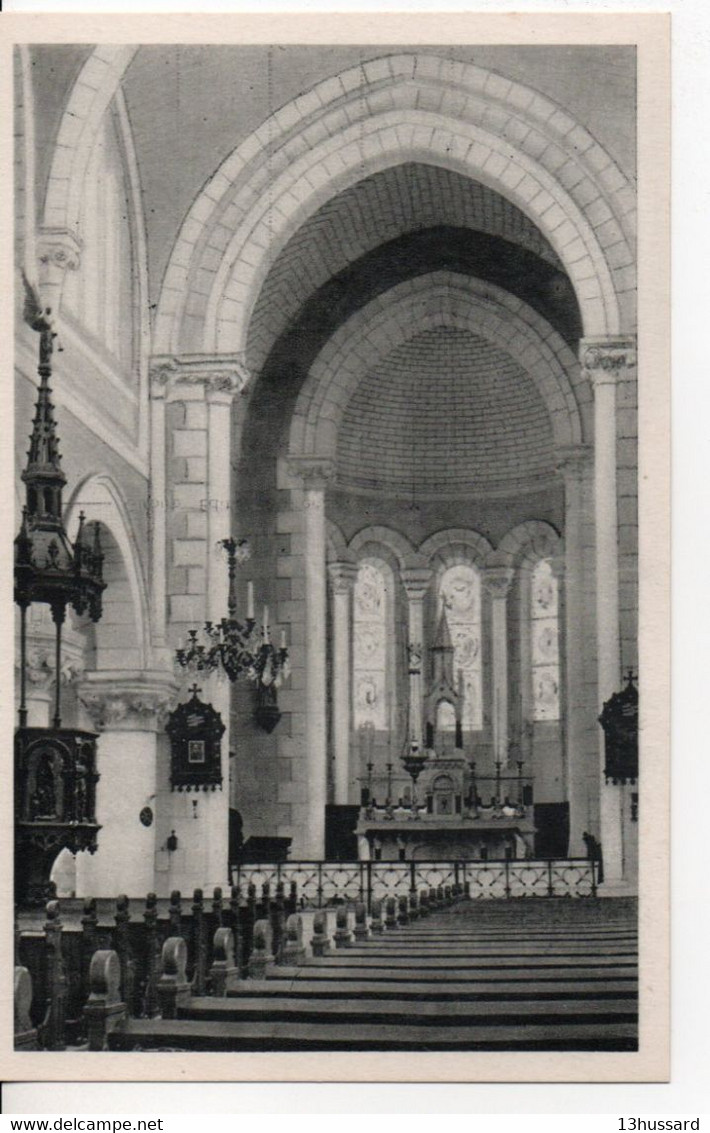Carte Postale Ancienne Thénezay - Intérieur De L'Eglise - Thenezay