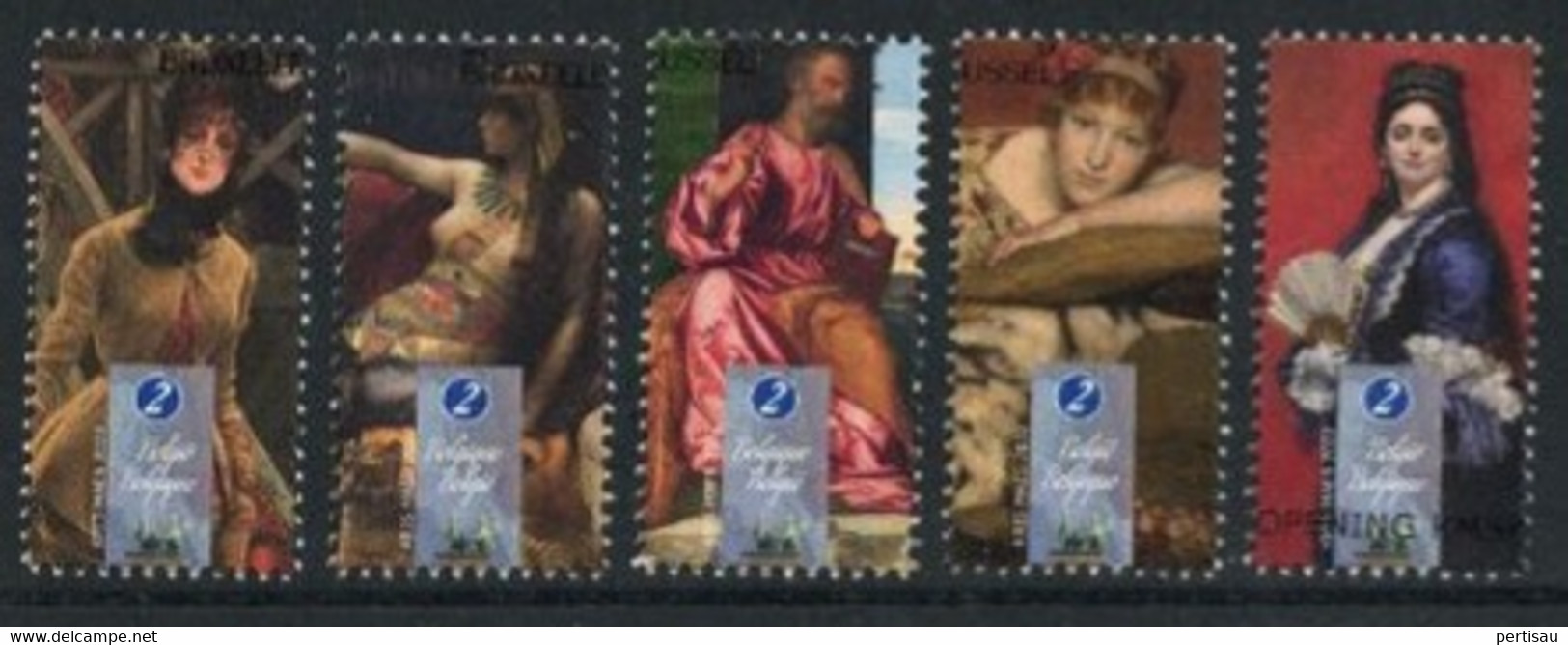 Kmsk Open Topwerken Te Bewonderen Kunst 2022 - Used Stamps