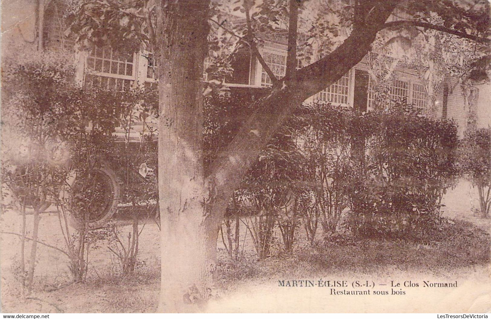 CPA - 76 - MARTIN EGLISE - Le Clos Normand - Restaurant Sous Bois - Autres & Non Classés