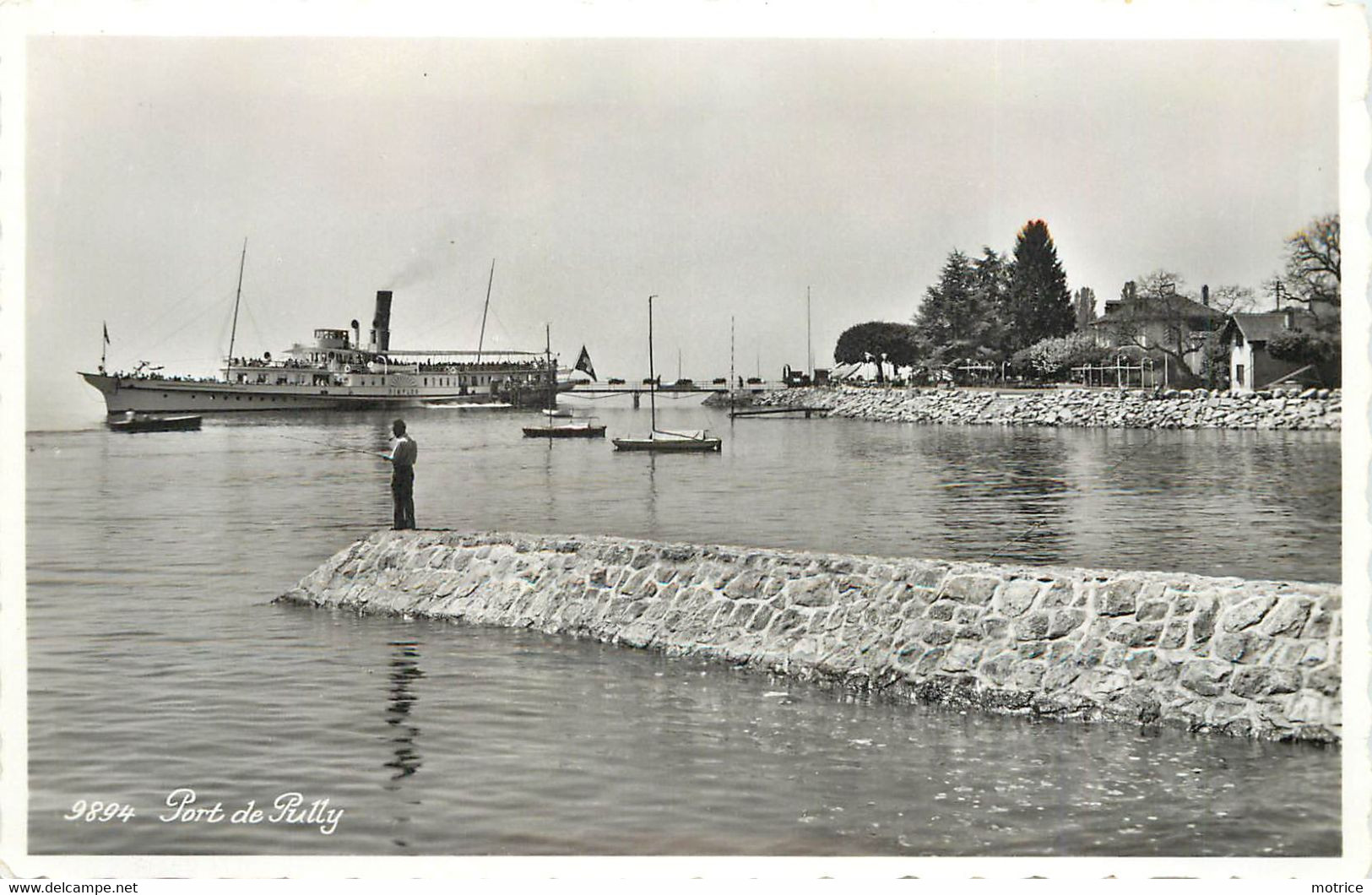 PORT DE PULLY - Vue Générale. - Pully