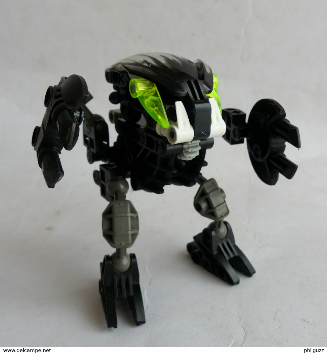 FIGURINE LEGO 8561 BIONICLE MATA NUI BOHROK NUHVOK KRANA RUBER 2002 - Figurines