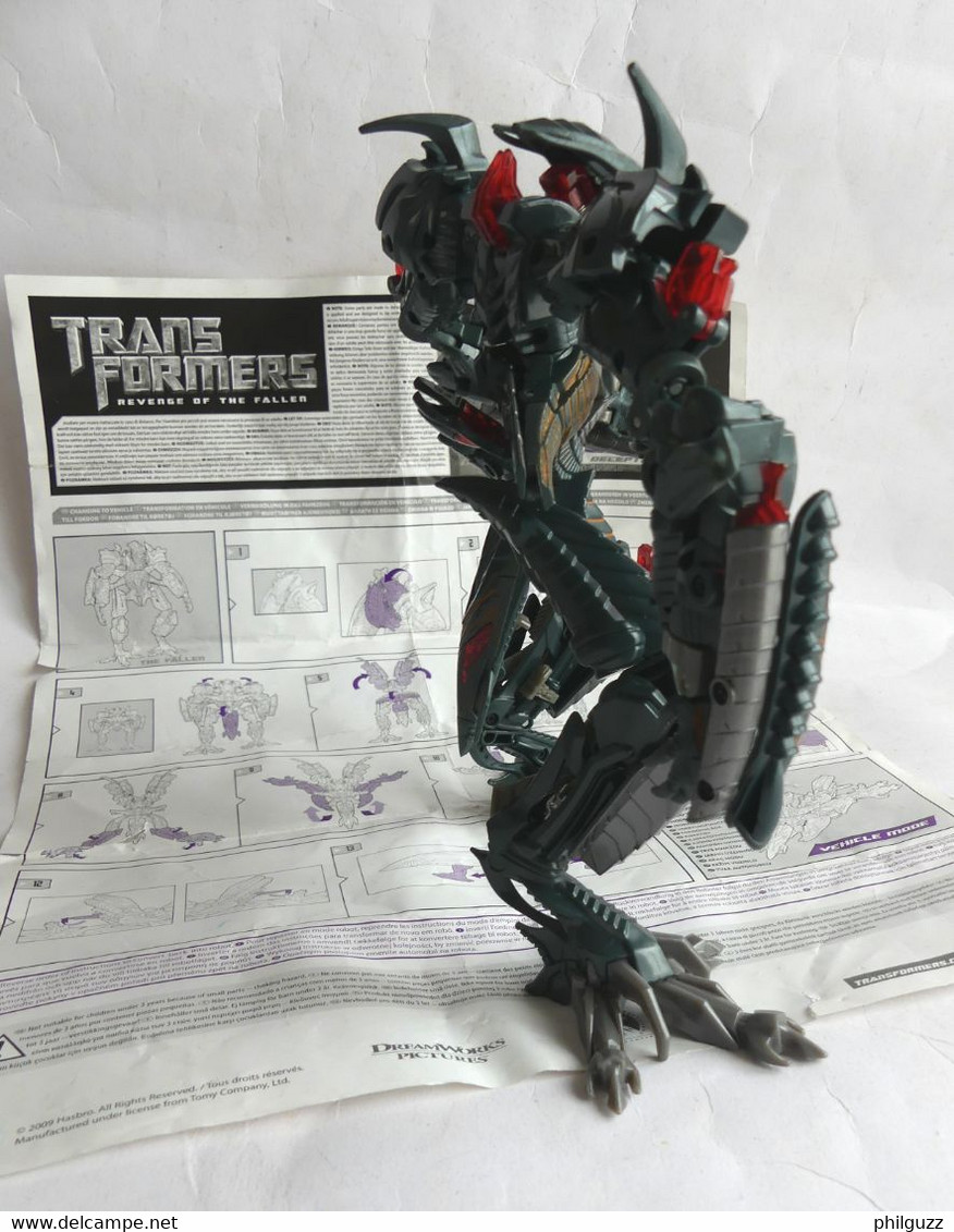 FIGURINE REVANCHE TRANSFORMERS MOVIE OF THE FALLEN VOYAGER HASBRO 2009 - Other & Unclassified