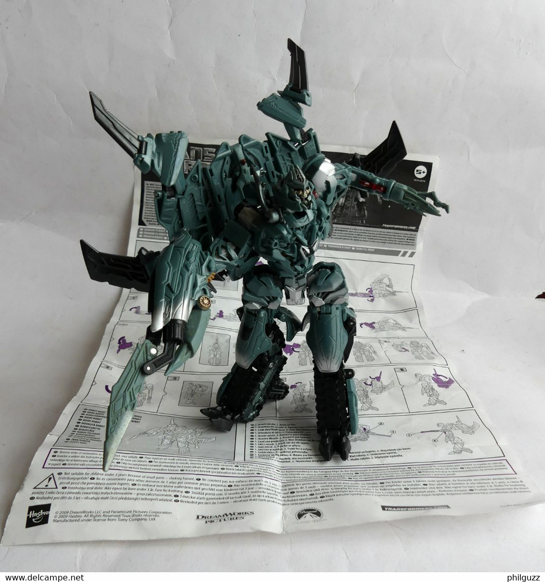 FIGURINE REVANCHE TRANSFORMERS MOVIE OF THE FALLEN VOYAGER CLASS MEGATRON HASBRO 2009 - Andere & Zonder Classificatie