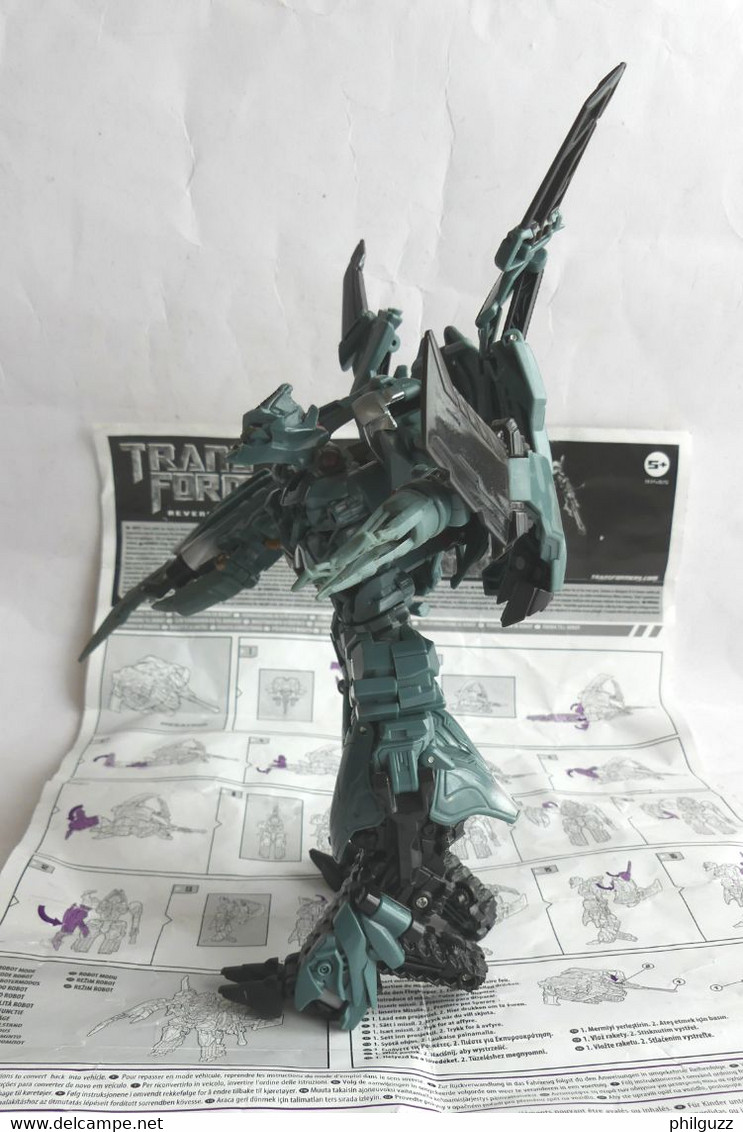 FIGURINE REVANCHE TRANSFORMERS MOVIE OF THE FALLEN VOYAGER CLASS MEGATRON HASBRO 2009 - Other & Unclassified