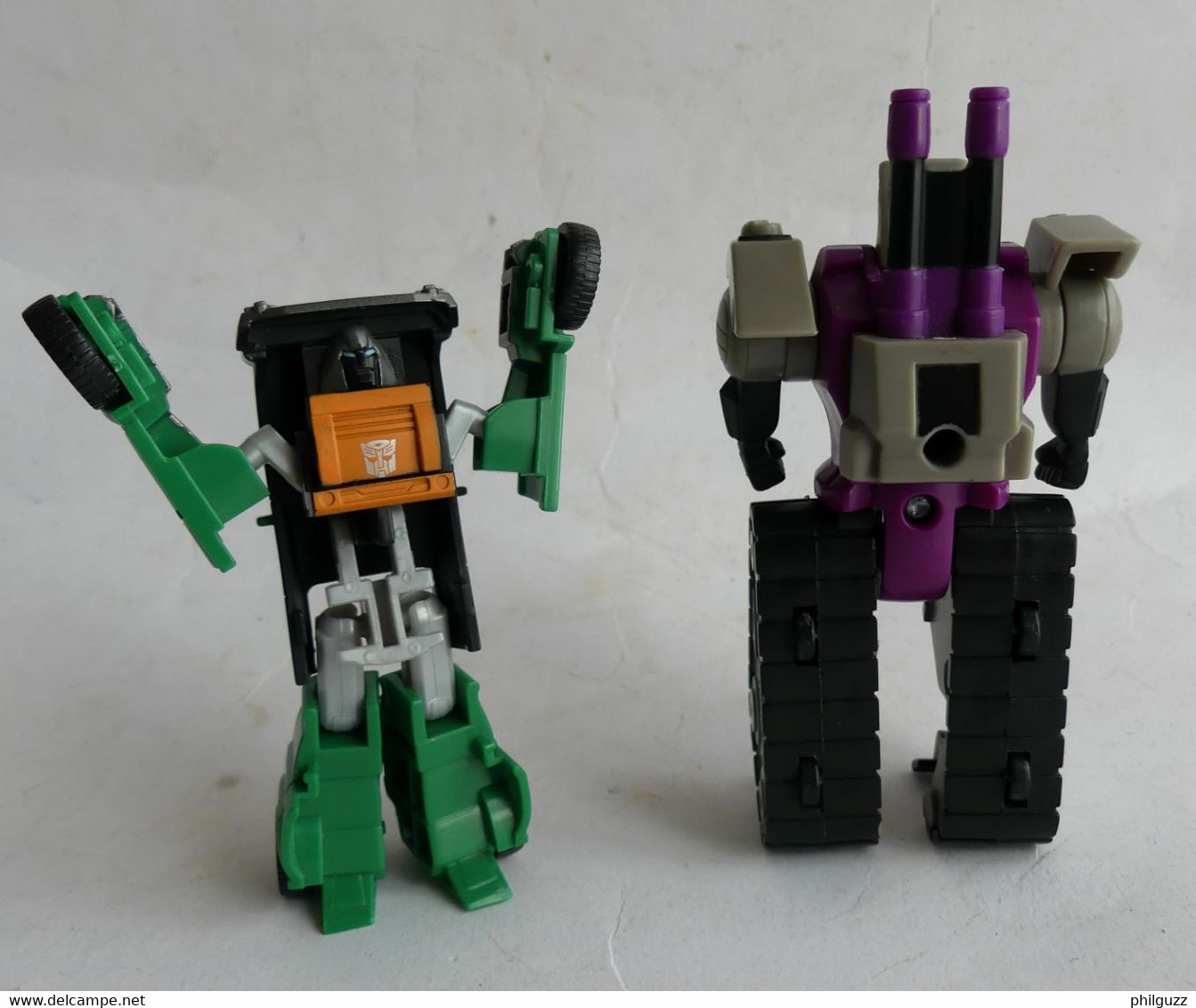 Lot 3 Minis Petits Robots Transformers (voir Les 3 Robots Sur 2 Photos) - Other & Unclassified