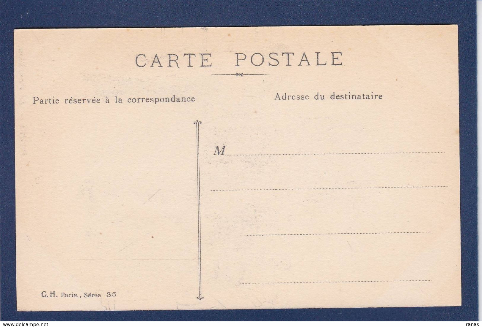 CPA Paris Illustrateur Mode Chapeau Femme Woman Non Circulé Litho Estampe Voir Dos - Lotes Y Colecciones