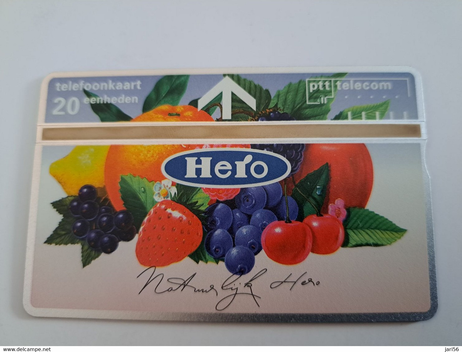 NETHERLANDS  ADVERTISING  20 UNITS/ HERO FRUITS    / NO; R081  LANDYS & GYR   Mint  ** 11769** - Privées