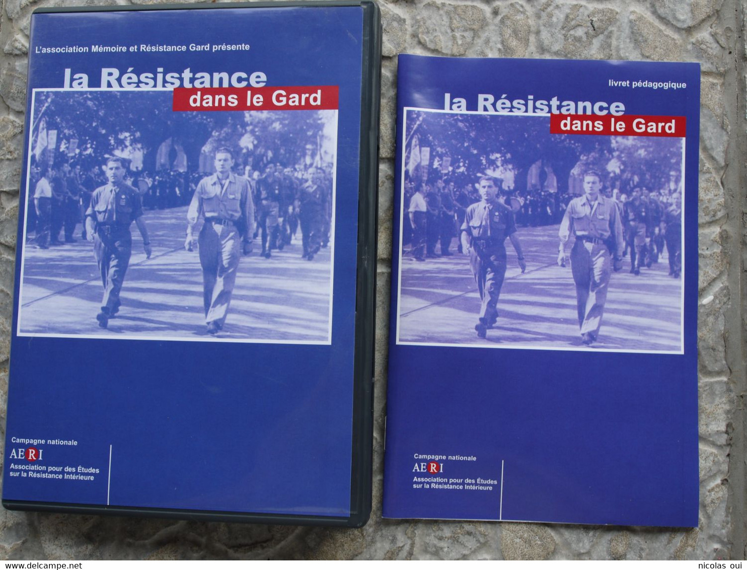 LA RESISTANCE DANS LE GARD ASSOCIATION MEMOIRE   DVD AVEC LIVRET - Histoire