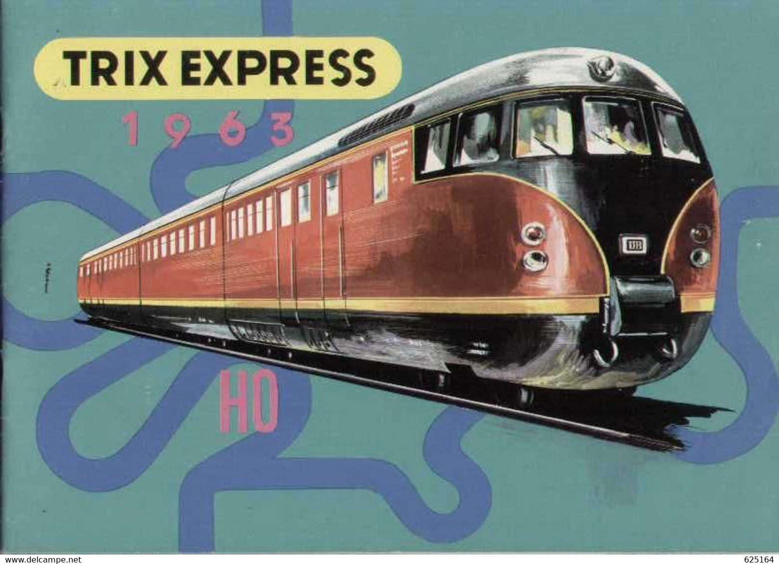 Catalogue TRIX EXPRESS 1963 HO Rivarossi  MINITRIX N Schwedische Ausgabe - En Suédois - Ohne Zuordnung