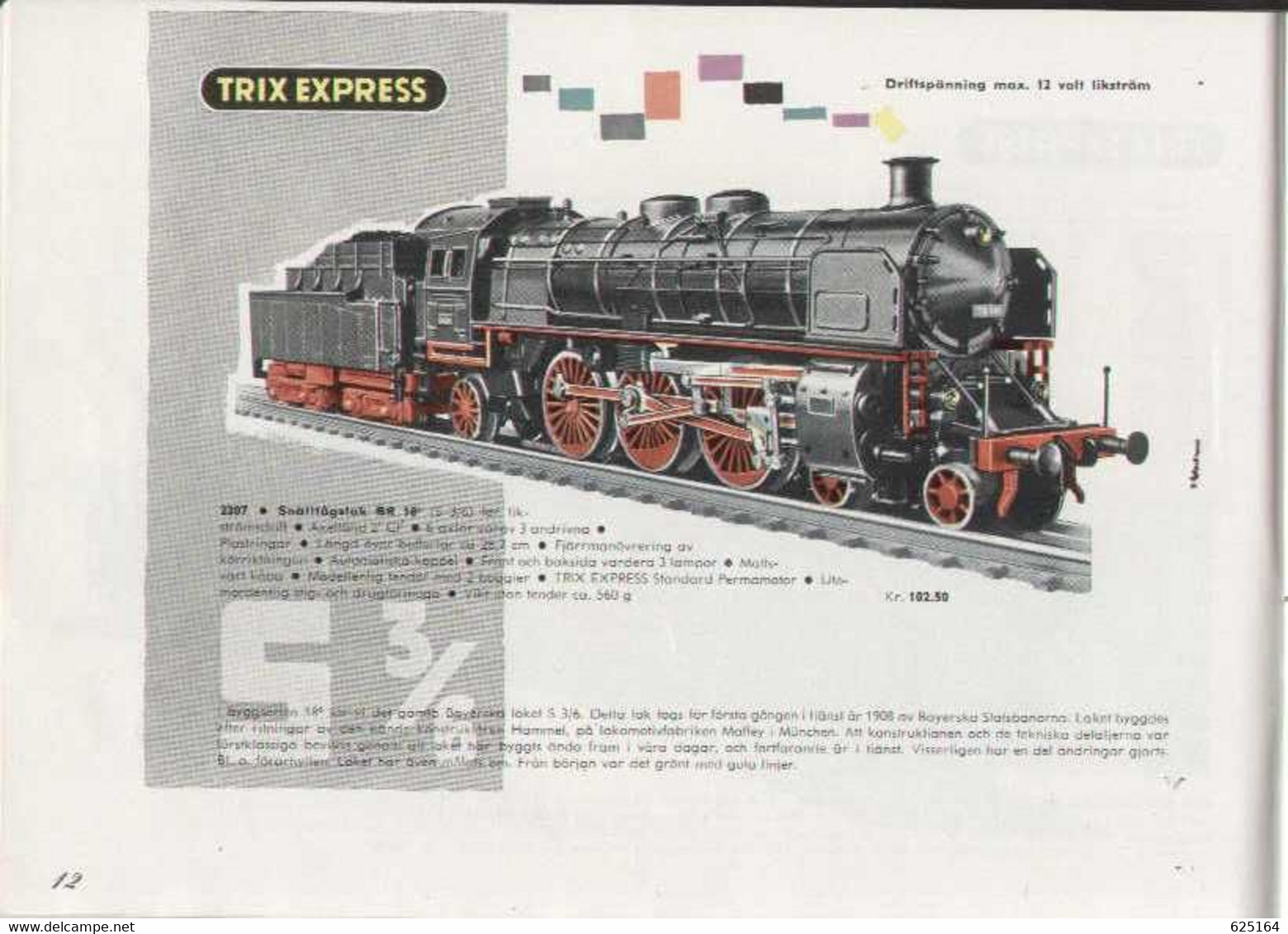 Catalogue TRIX EXPRESS 1963 HO Rivarossi  MINITRIX N Schwedische Ausgabe - En Suédois - Non Classés