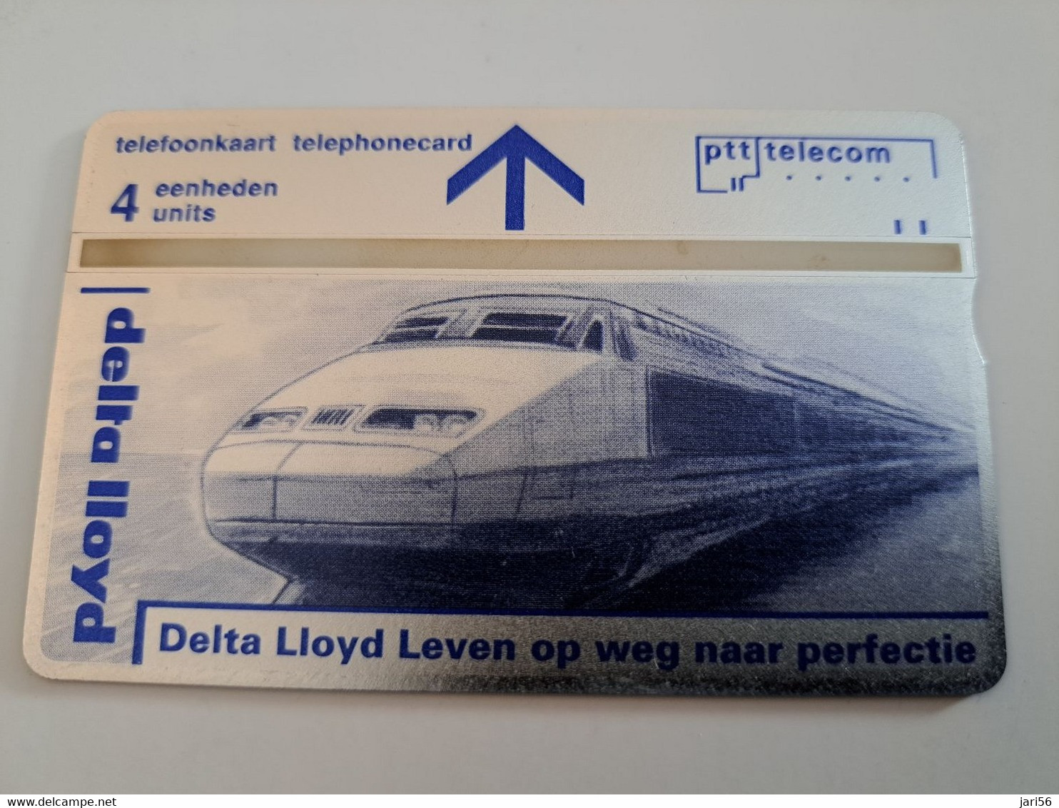 NETHERLANDS  ADVERTISING  4 UNITS/ DELTA LOYD / TRAIN     / NO; R034 LANDYS & GYR   Mint  ** 11780** - Privé